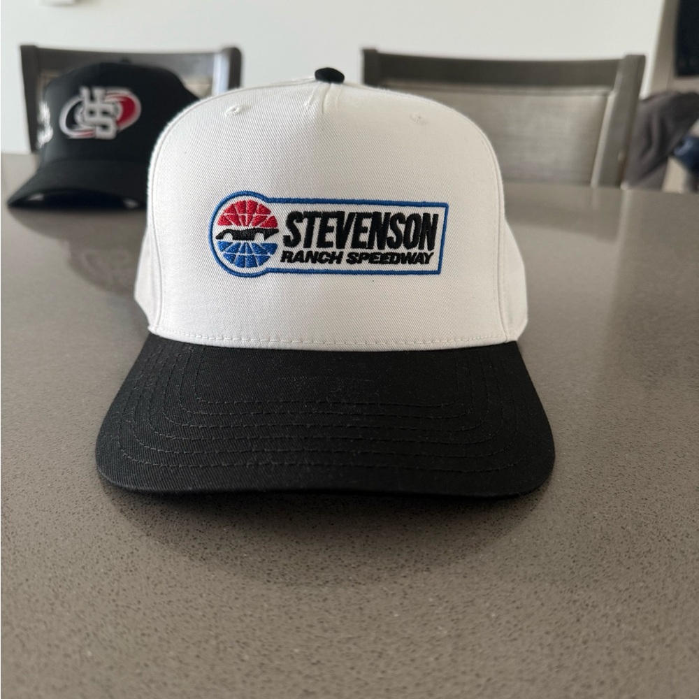 Stevenson Ranch Speedway White and Black Cap
